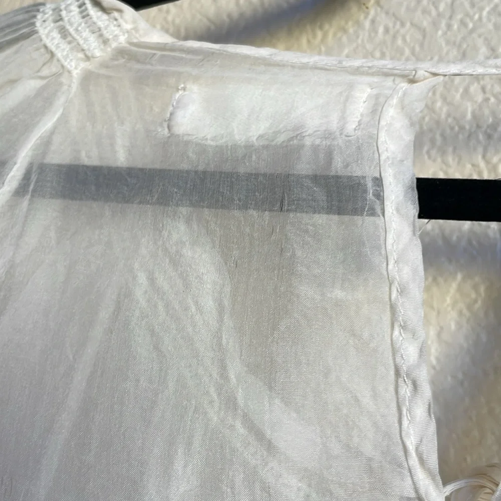 4love and liberty sheer embroidered top - Picture 5 of 5